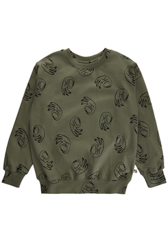 Soft Gallery Konrad Sweatshirt - Deep Lichen Green